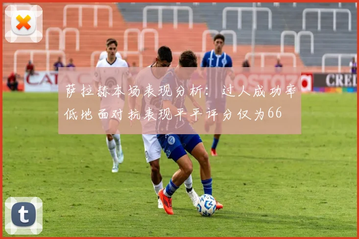 萨拉赫本场表现分析：过人成功率低地面对抗表现平平评分仅为66