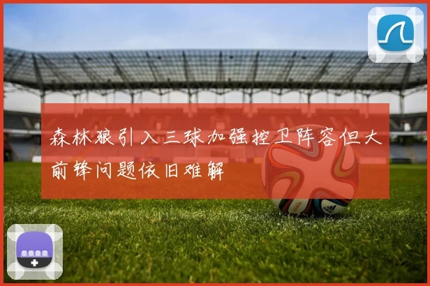 森林狼引入三球加强控卫阵容但大前锋问题依旧难解